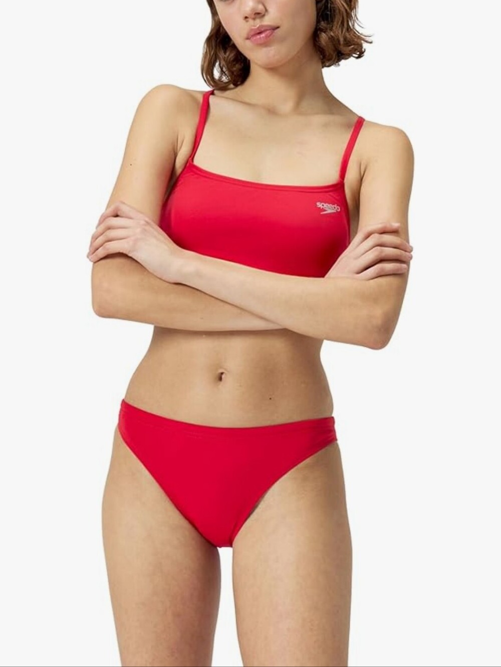 Speedo Womens Women's Fitness Hydraline Classic Solid Bikini BottomBikini Bottom